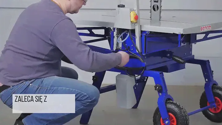 Montaż i obsługa Piły do bloczków - Belmash MCS 400