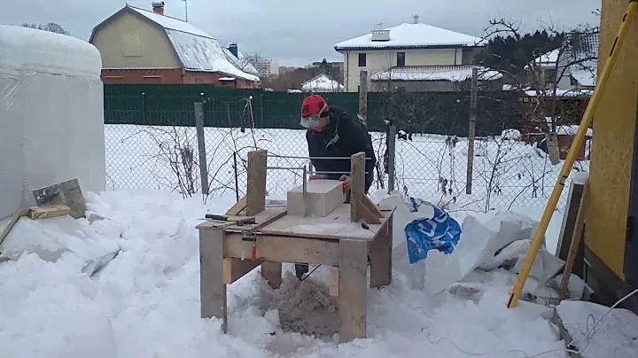 полу-цепная пила для газобетона