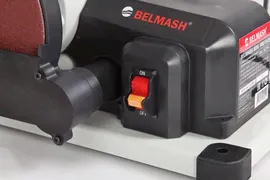 Шлифовальный станок ленточно-дисковый Шлифстанок BELMASH BDG-100-152L