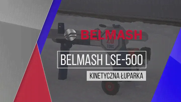 ŁUPARKA BELMASH LSE 500,LSG-500 KINETYCZNA